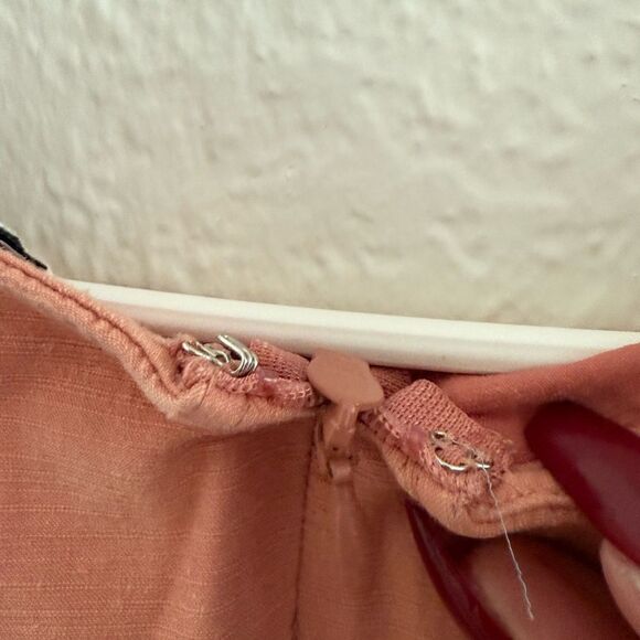 Madewell Peach Sleeveless Maxi Dress - Picture 4 of 8